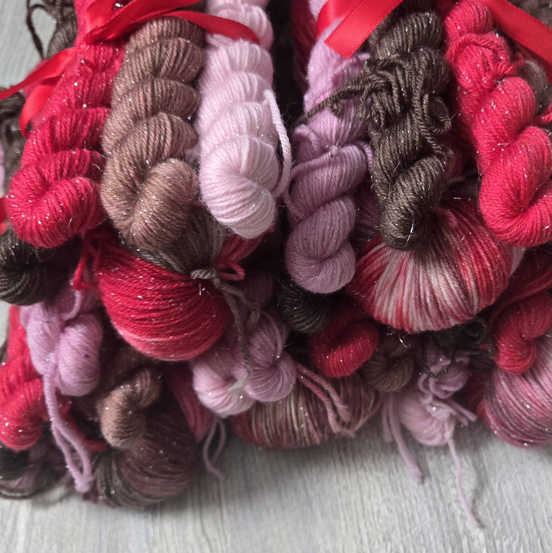 Chocolatier Meet Cute Set on LillieMae Fingering Base - Image 2