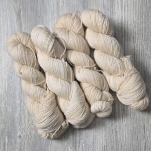 White Mocha on Logan Fingering Base