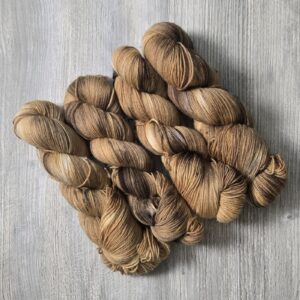 Salted Caramel Brownie Bites on Logan Fingering Base